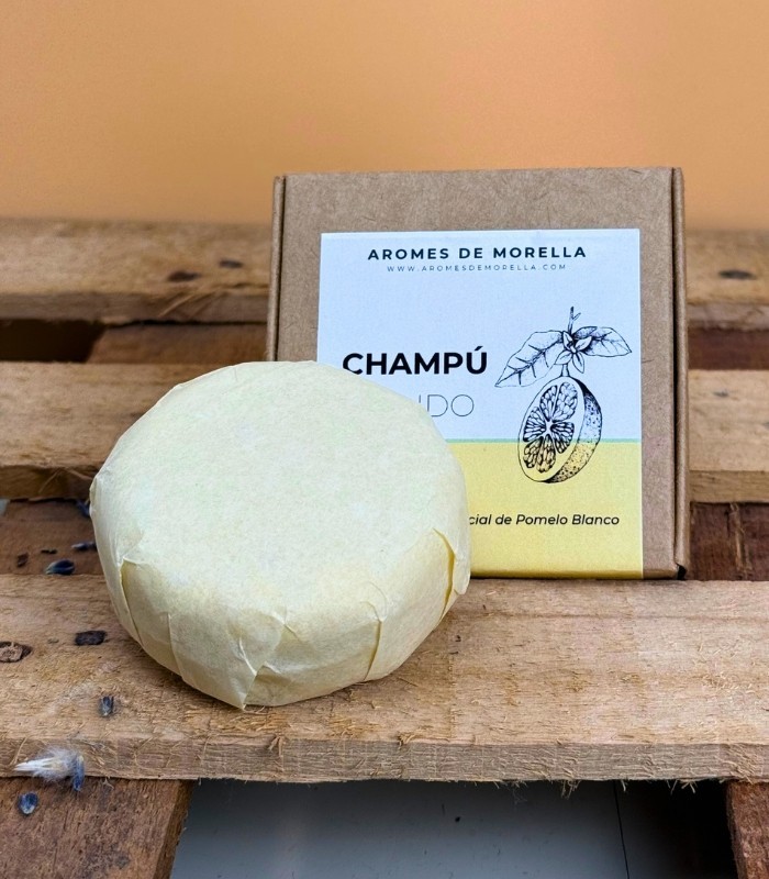 Champú Sólido Natural, Pelo Graso, una experiencia cítrica!